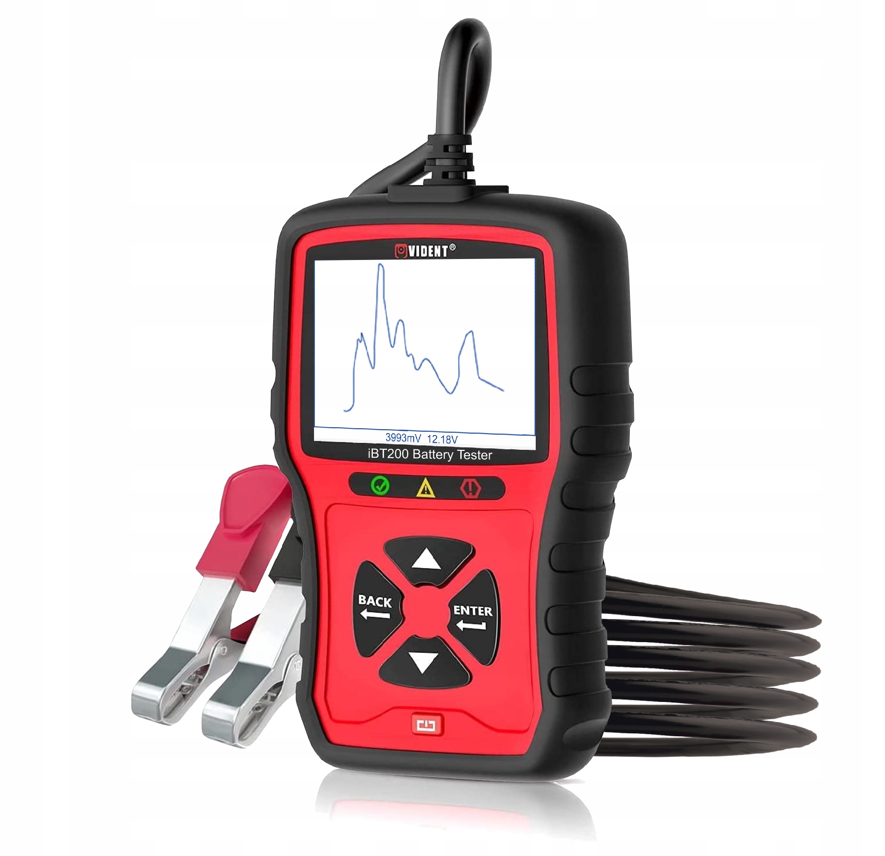 TESTER DO BATERII AKUMULATORÓW 12V 24V VIDENT Marka inna