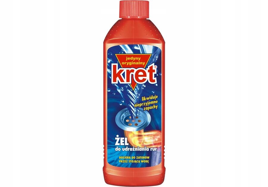 

Kret 1kg żel do udrożniania rur op=12