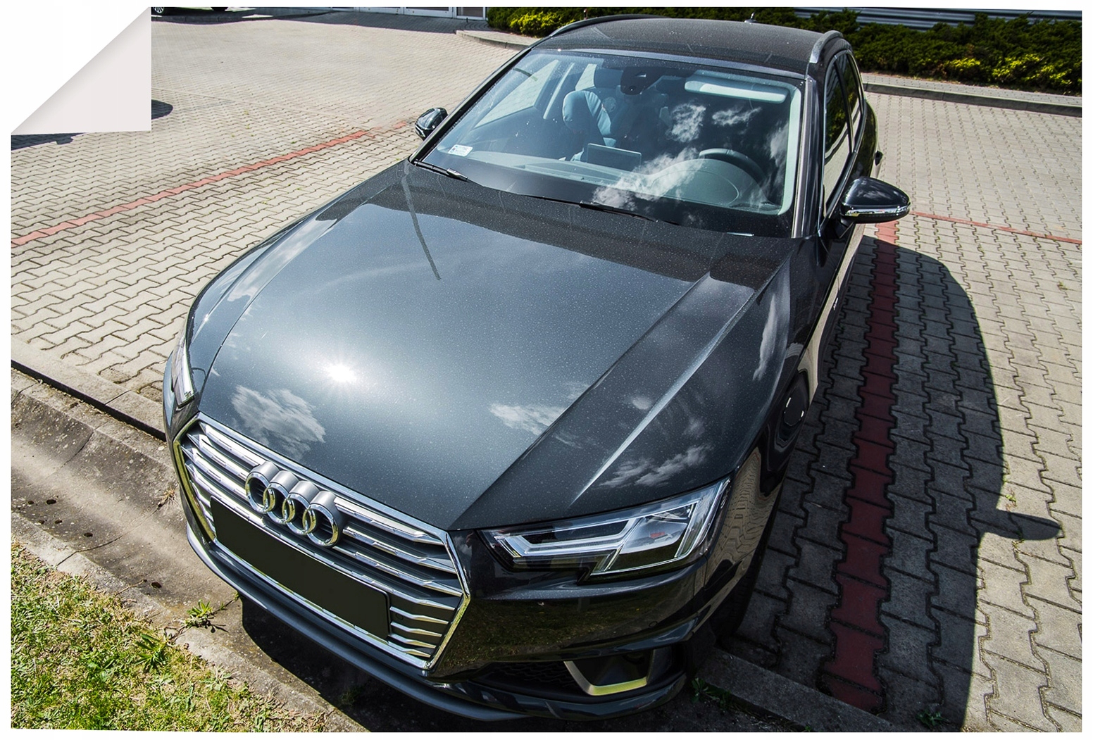 AUDI A4L 2017 NAKLADKI NA LUSTERKA LISTKI Weight with packaging 1 kg