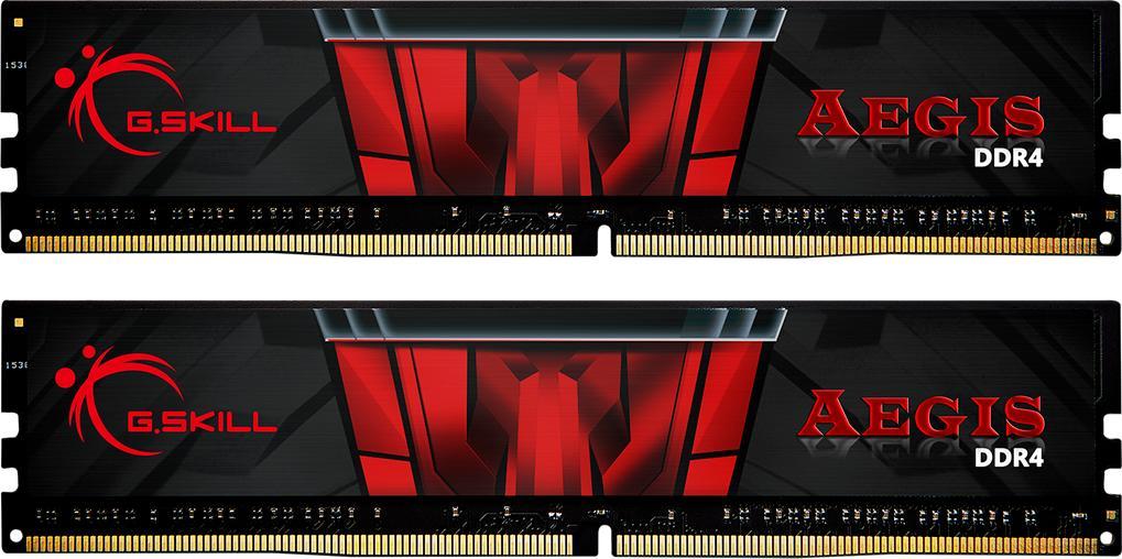 Pamięć G.Skill Aegis, DDR4, 16 Gb, 3000MHz, CL16 (F4-3000C16D-16GISB)