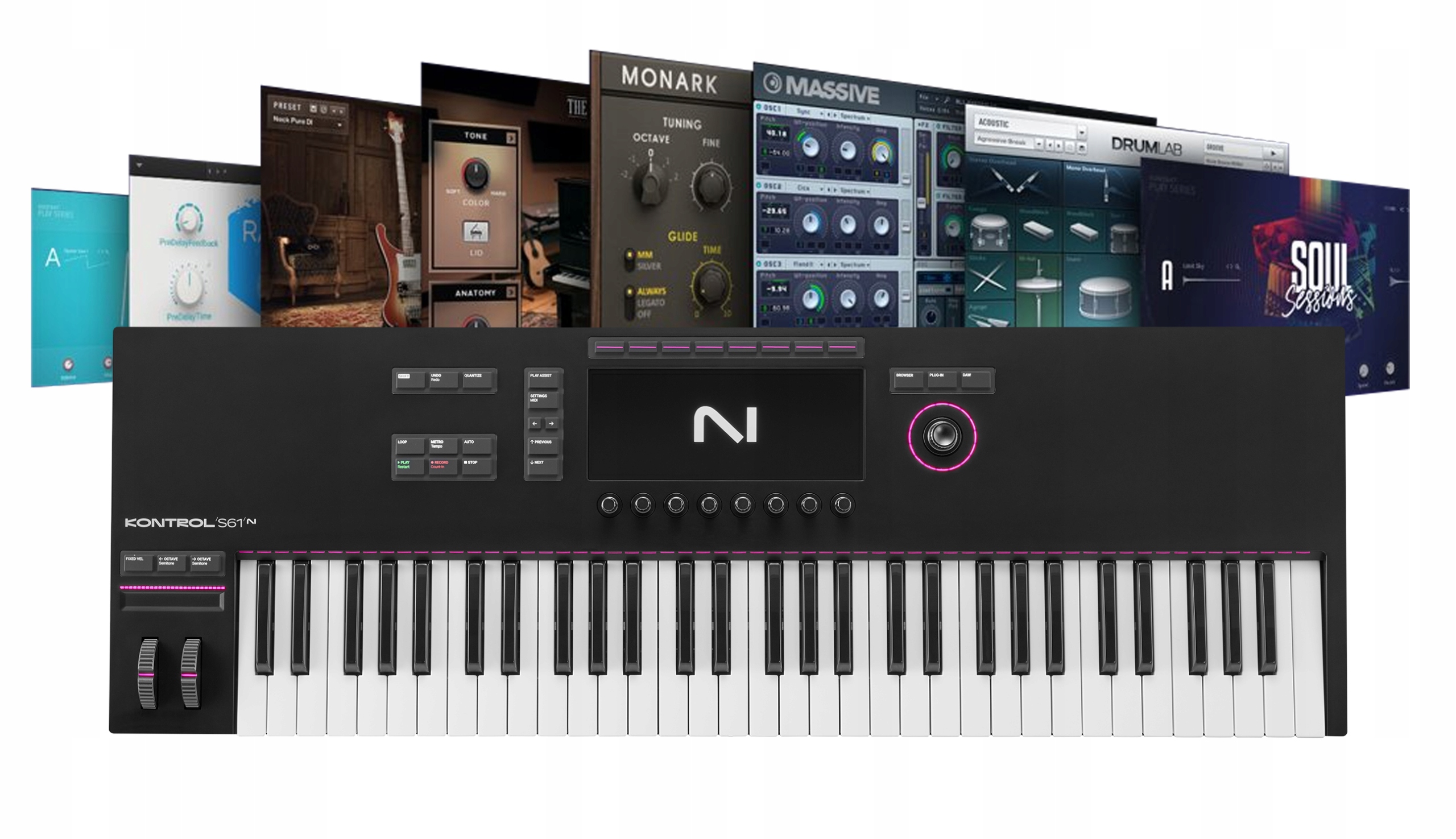 Native Instruments KOMPLETE KONTROL S61 MK3 Klawiatura + Kontakt 7 Gratis