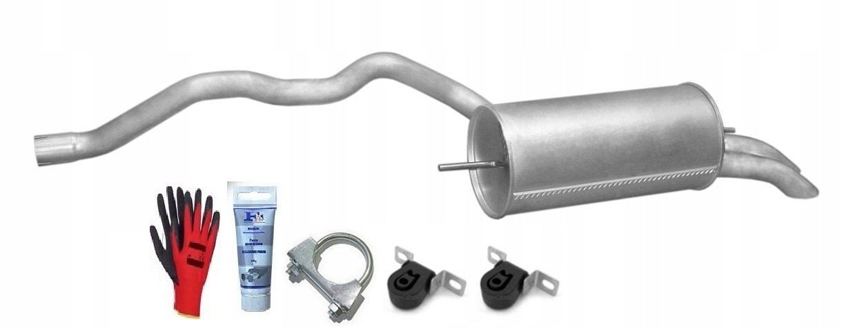 Vw Transporter T4 2.4 2.5 2.4D (od Roku 1995) Tlumič Tlumič Výfuku bonus