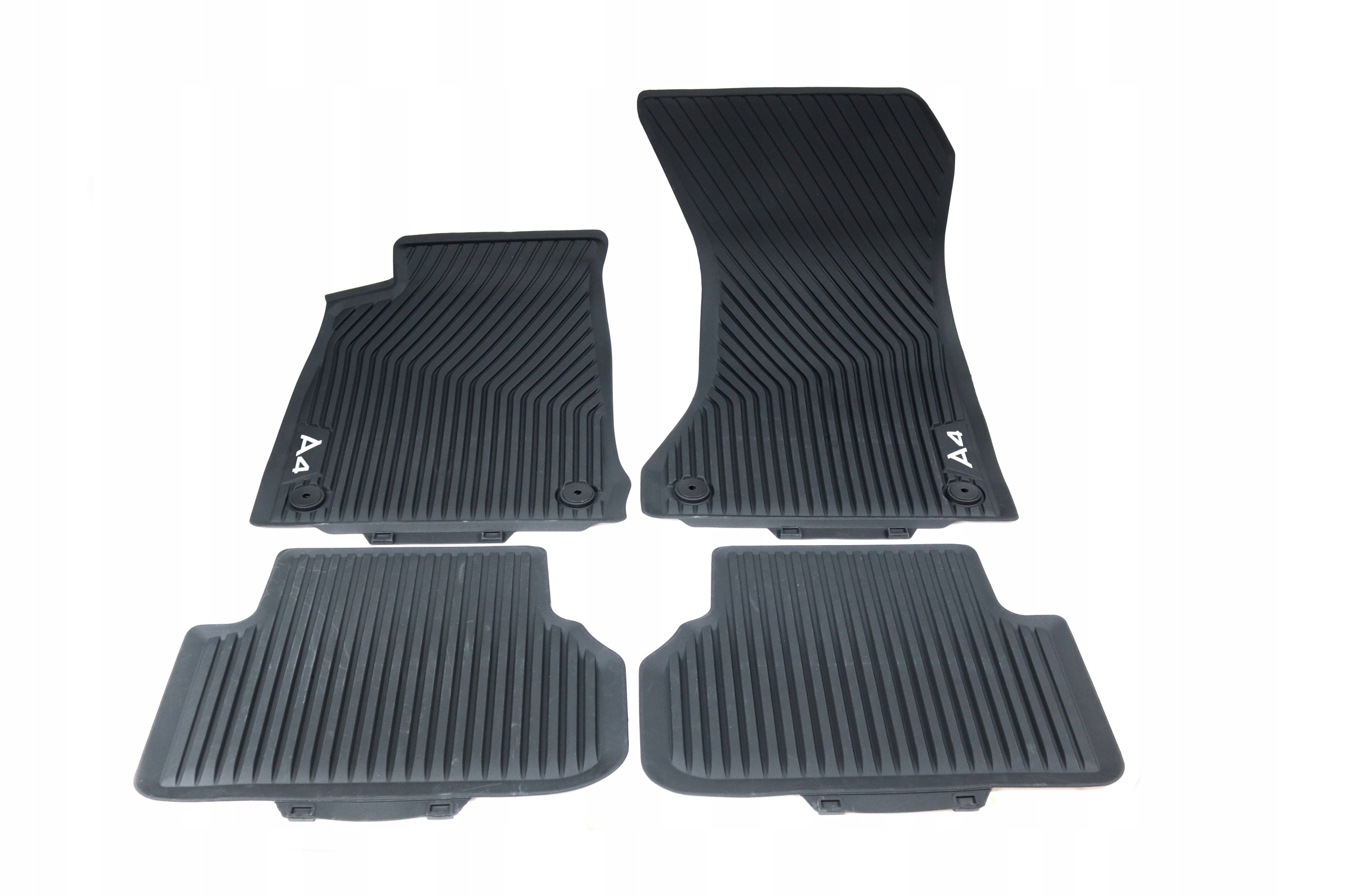 DYWANIKI GUMOWE PRZÓD TYŁ AUDI A4 B9 KOMPLET ASO