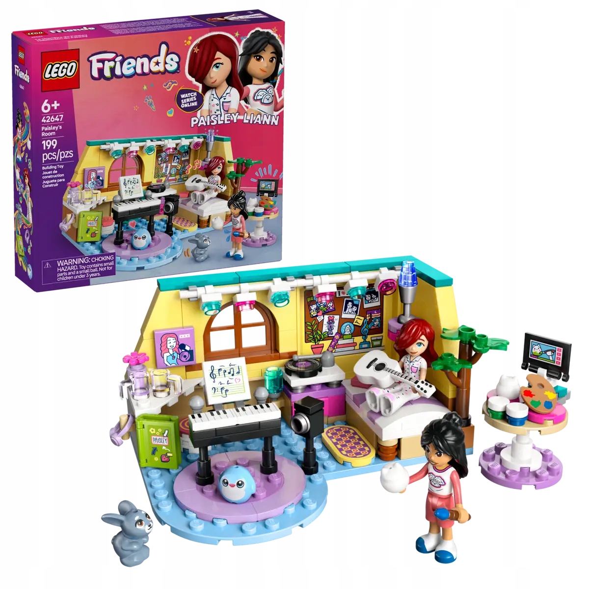 Lego Friends Pokoj Paisley 42647