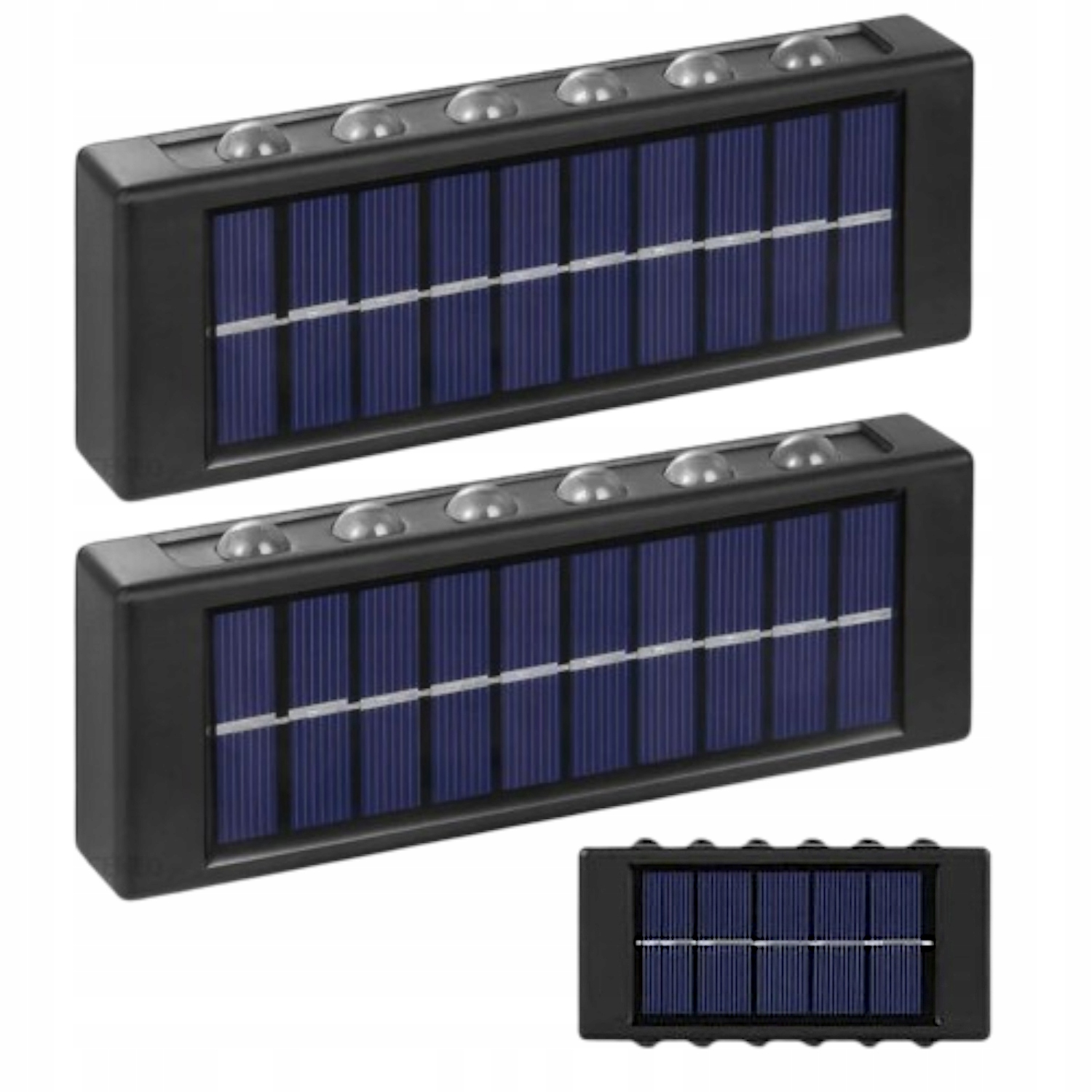 2x Solární lampa Solární Led venkovní zahradní dekorativní lampa