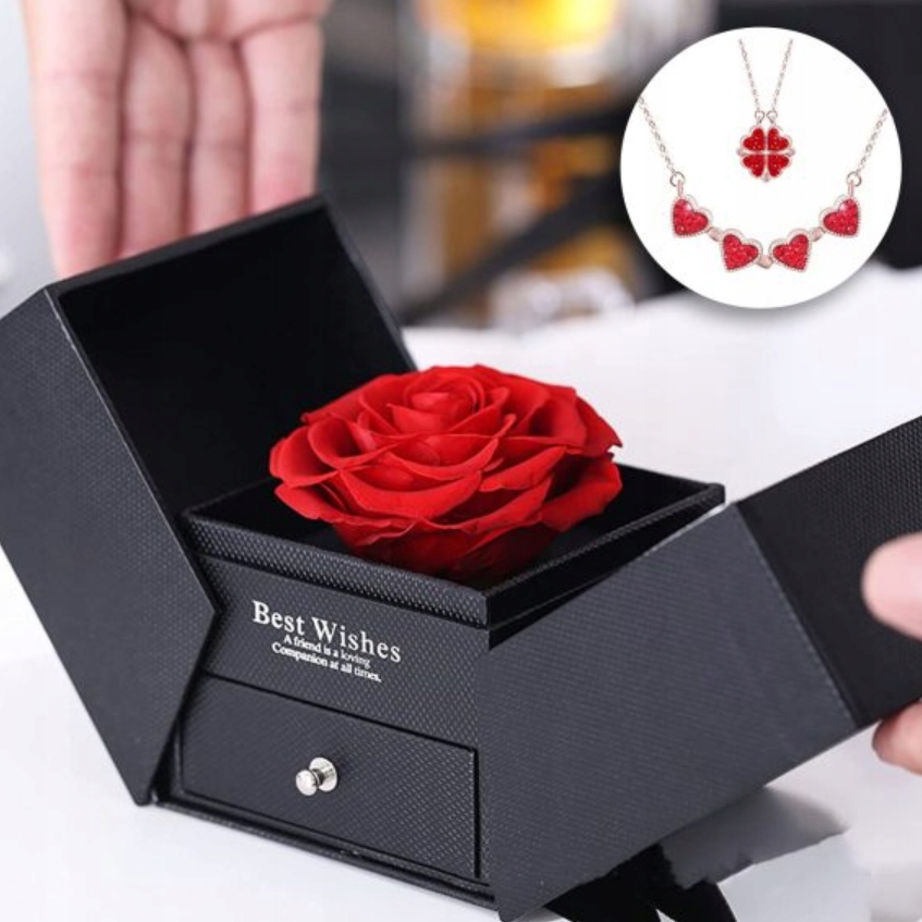 RoseBox Z Naszyjnikiem Stan opakowania oryginalne