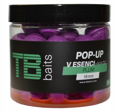 Kulki proteinowe Tb Baits Pop-up Plum Nhdc Ø 16 mm