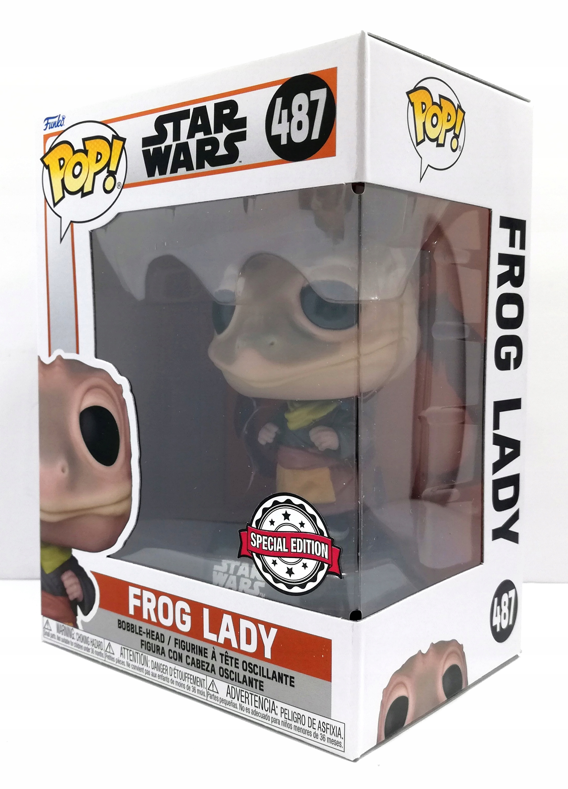 Funko Pop Frog Lady 487 (star Wars) (speciální Edice)