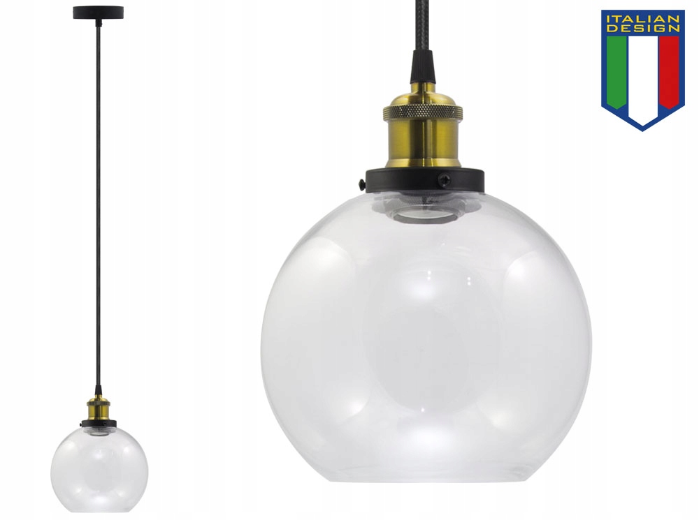 LAMPA SUFITOWA SZKLANA VASO OX ŻYRADNOL LED LOFT A Marka B-LINE