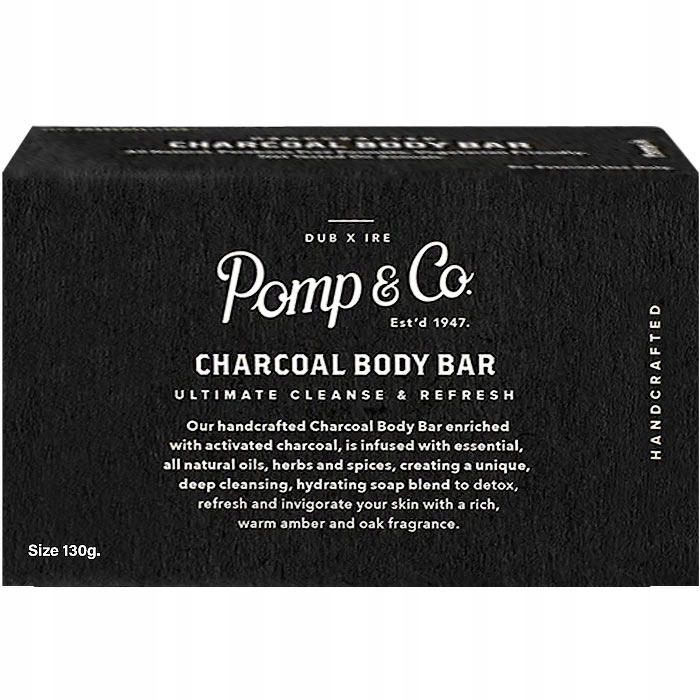 

Pomp & Co. Mydło do ciała Charcoal Body 130g