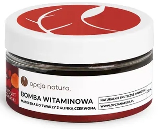 Opcja Natura BOMBA WITAMINOWA Maska glinka czerwona 100ml EAN (GTIN) 5903766418117