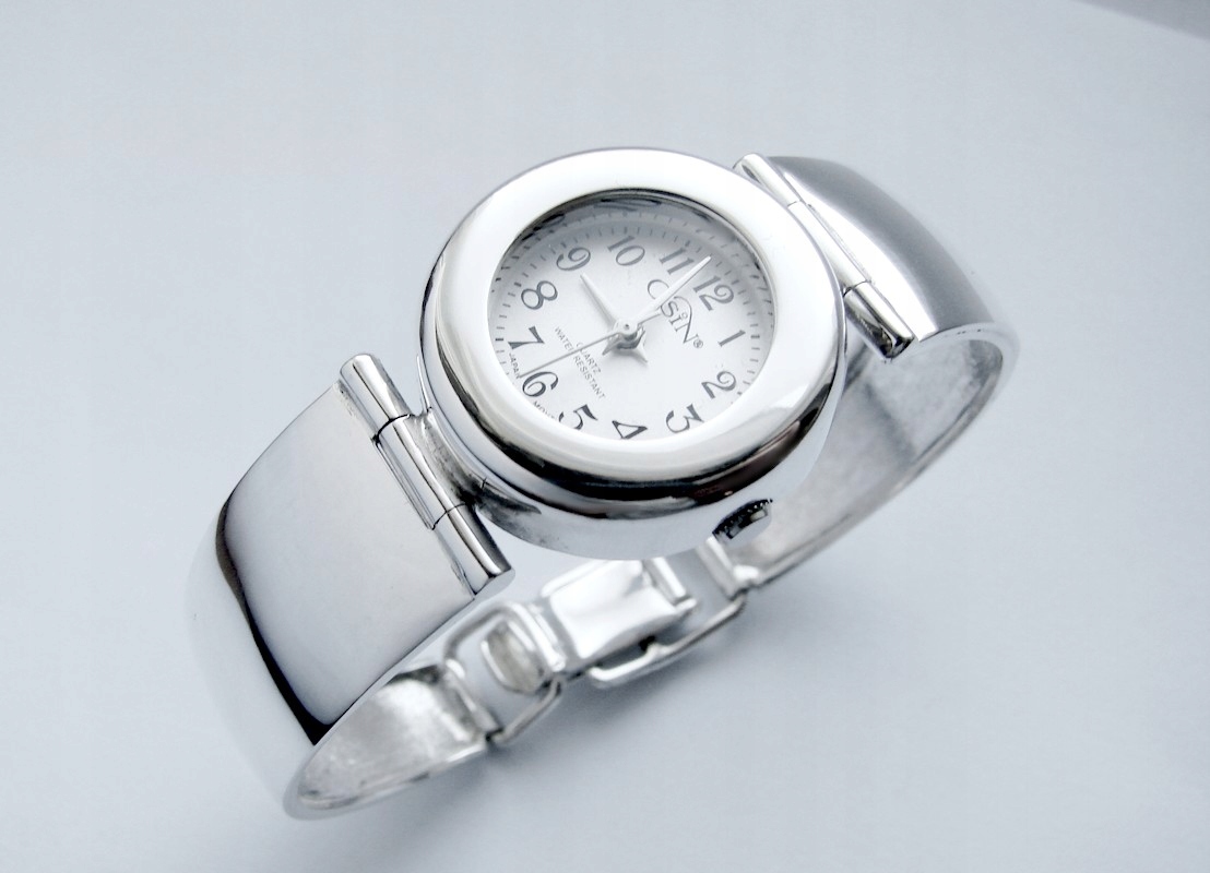 ZE SREBRA 925 PIĘKNY MARKOWY ZEGAREK OSIN ETUI Model AG