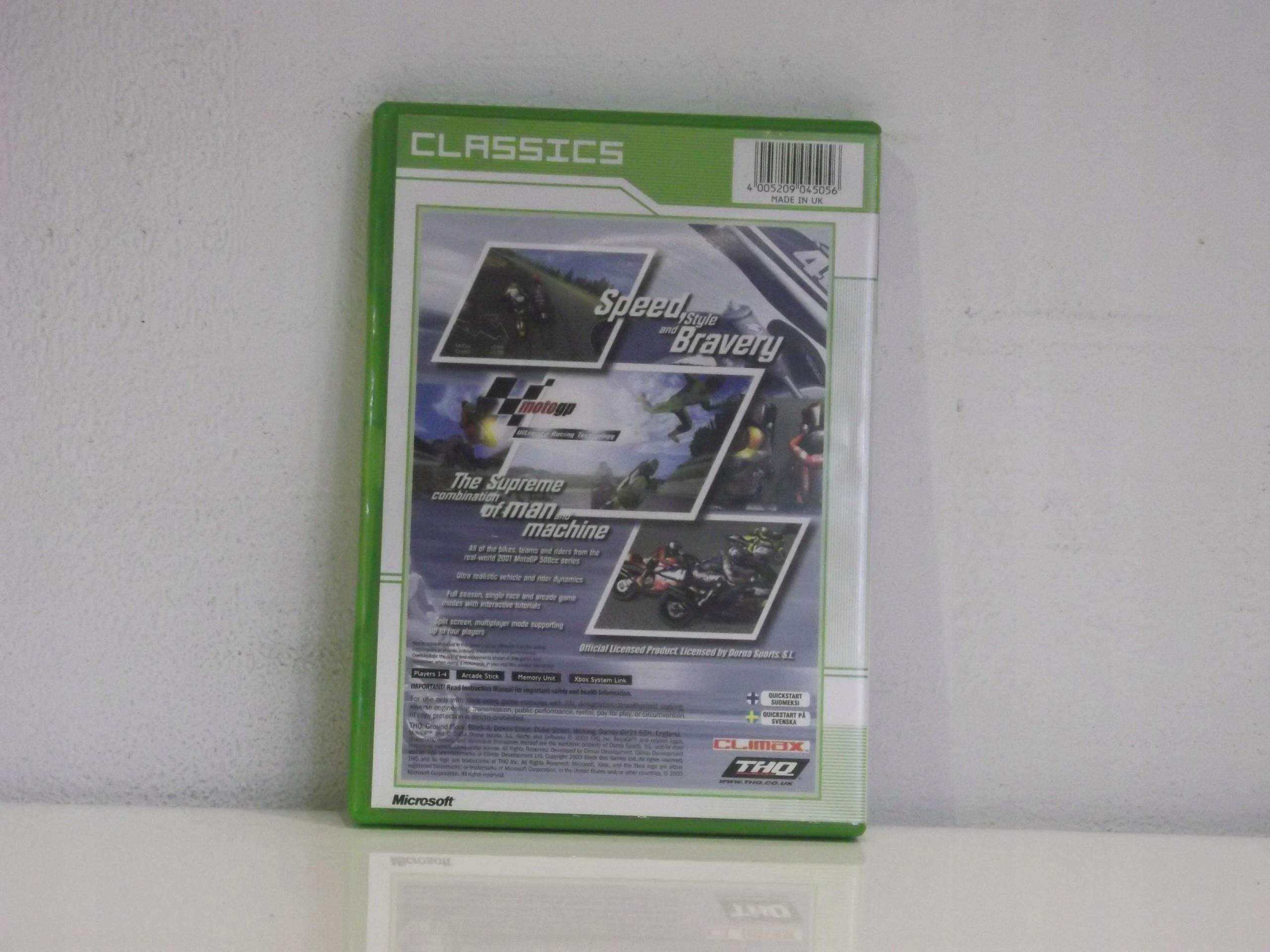 MOTOGP ULTIMATE RACING TECHNOLOGY XBOX Tematyka wyścigi