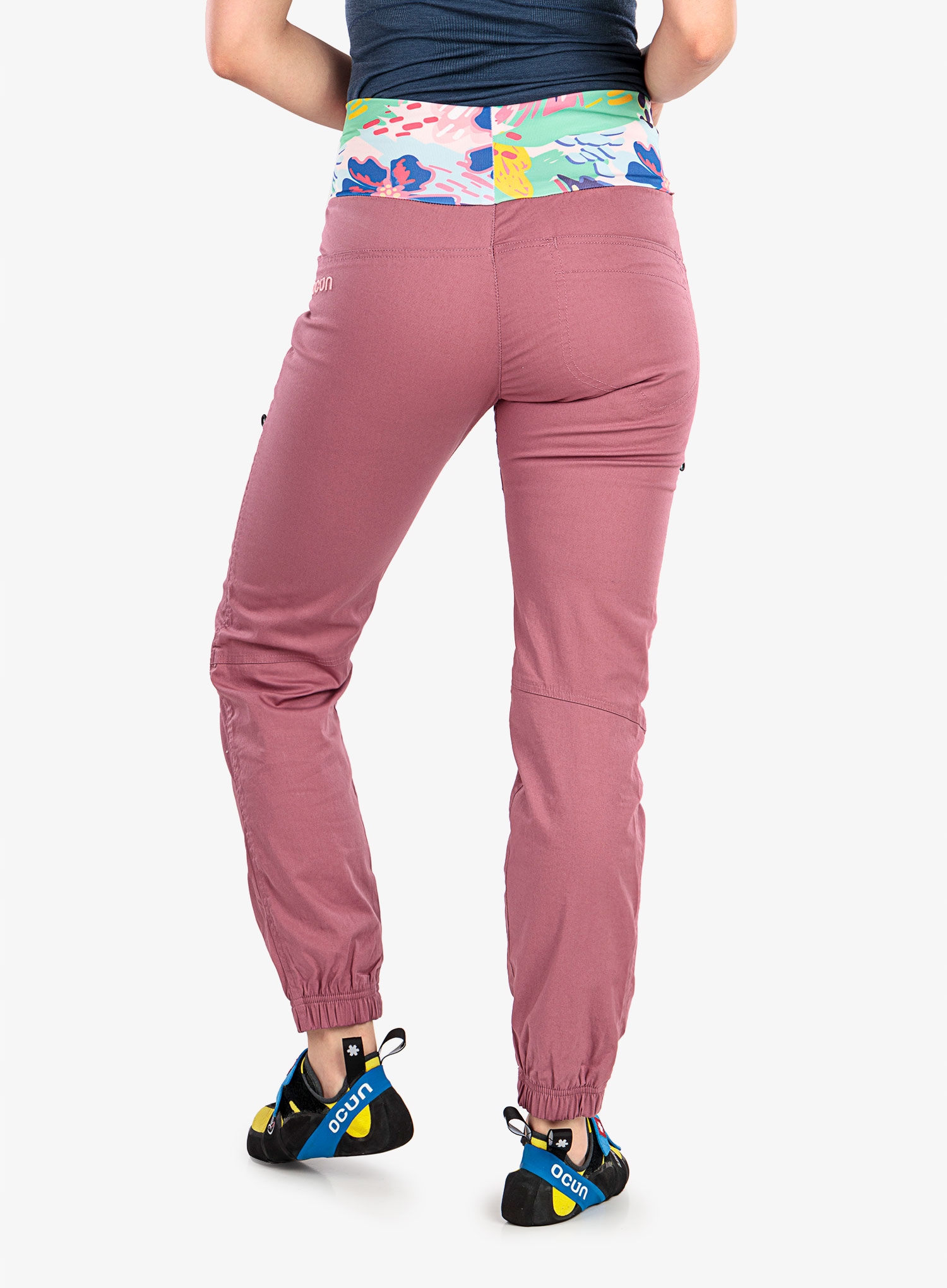 Spodnie wspinaczkowe damskie Ocun Sansa Pants - rose mesa L Rozmiar L