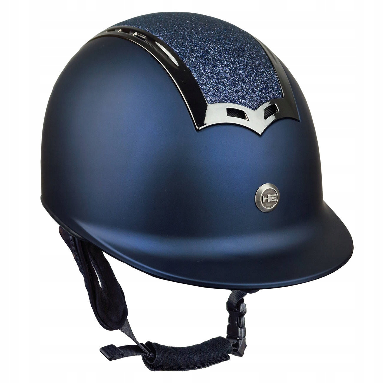 HORSENJOY Kask GENIUS Glitter Navy [R: M]
