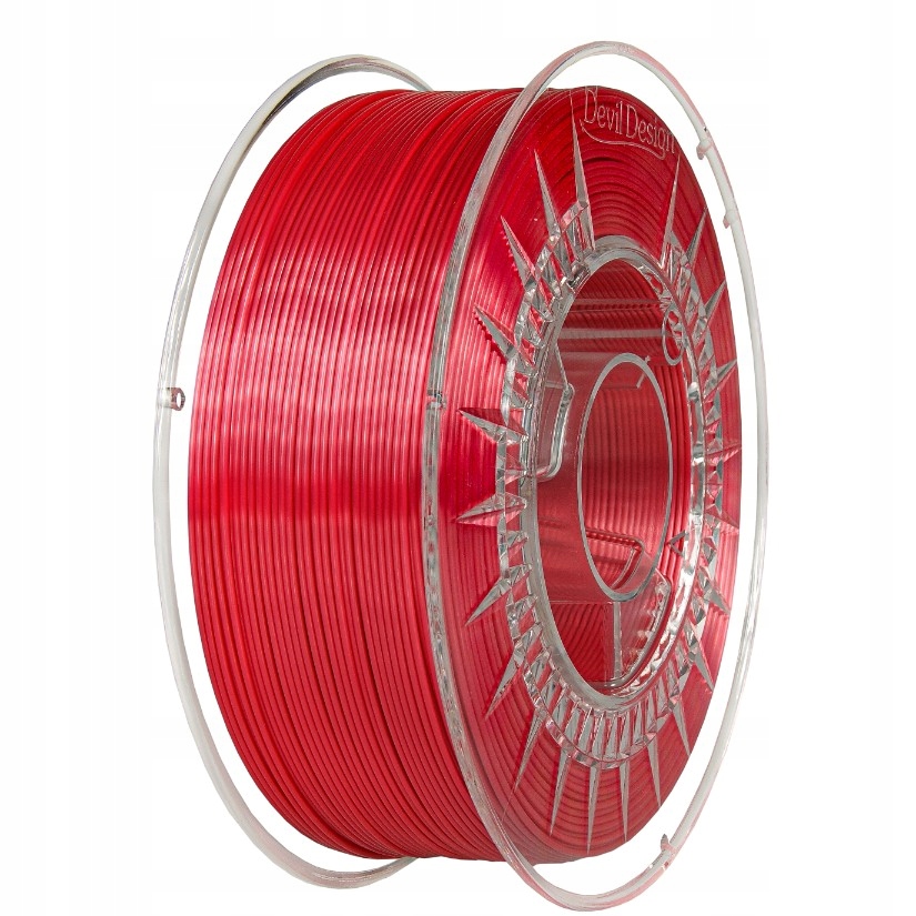 Filament Devil Design PLA Silk Czerwony 1kg