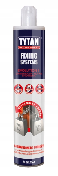 

Kotwa Chemiczna Evolution I Tytan 300ml