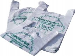 

Reklamówki Eco hdpe 30x55cm a' 200szt nadruk Eko