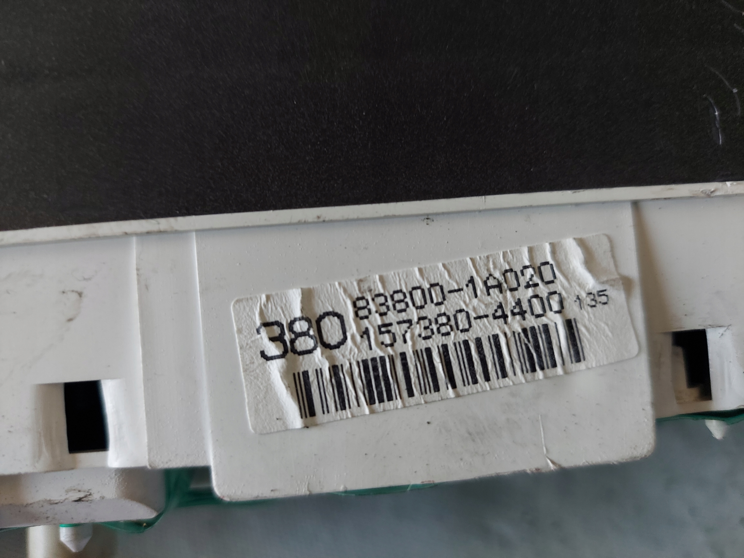 dials clock COROLLA E11 1.4 B 83800-1A020