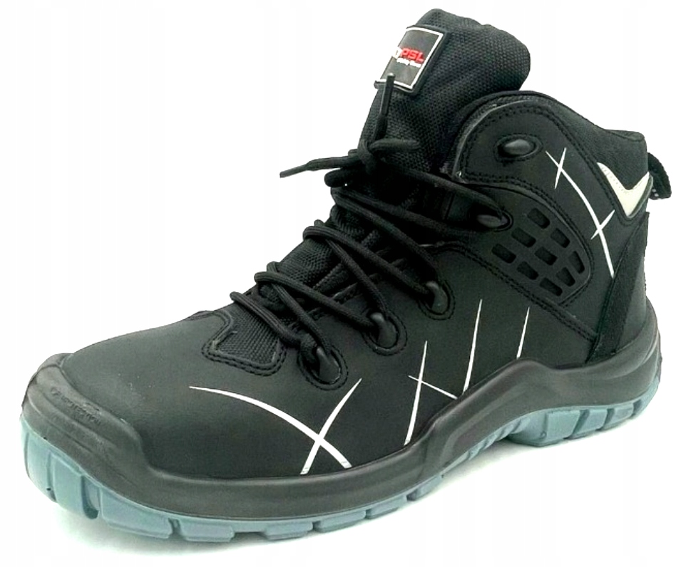 Bezpečnostní kožené boty Buff Nubuck Psl Satellite S3 B vel. 44