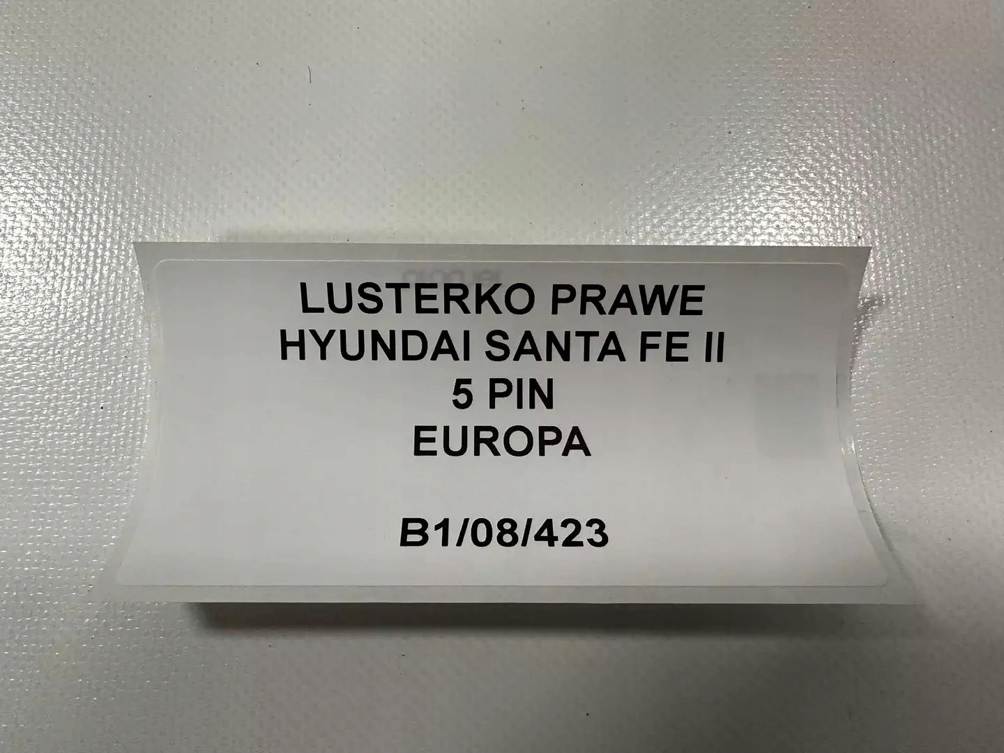 mirror right HYUNDAI SANTA FE II 5 PIN EUROPA