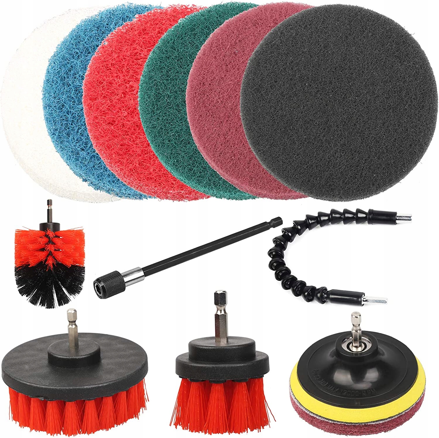 НАБІР ДЛЯ ЧИЩЕННЯ DETAILING 11 ELEM