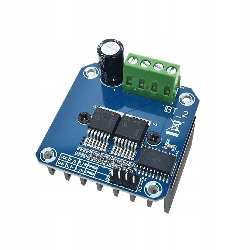 Sterownik silnika 43A BTS7960 Dual H Motor Driver