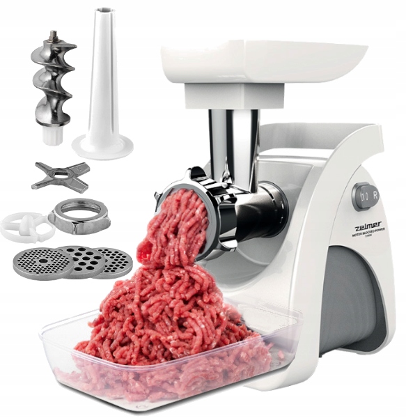 Maszynka do mielenia mięsa ZELMER ZMM9801B Rewers Mocna 2200W