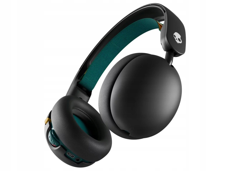 Słuchawki nauszne Skullcandy Grom Wireless Czarno-zielony