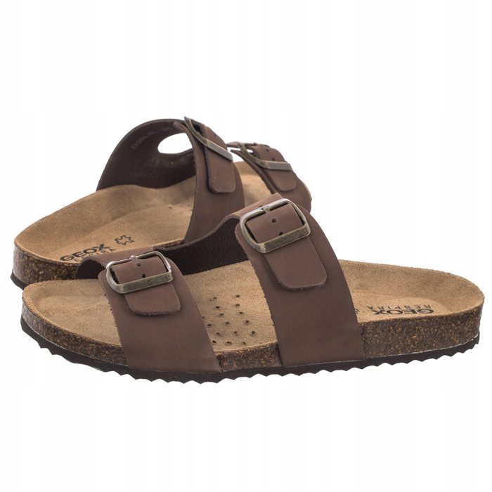 Dámské Nazouváky Geox D Brionia L Cofee D35LSL Hnědé