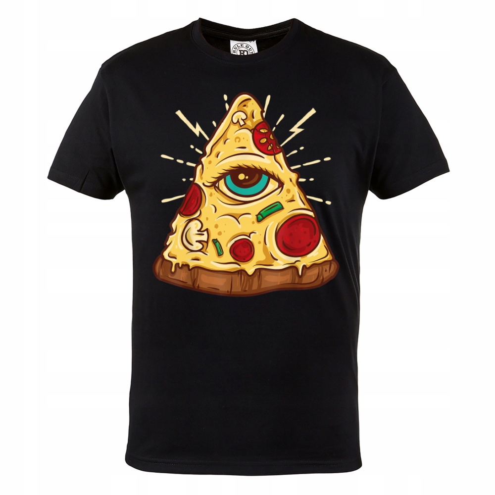 

Meska Koszulka Z Nadrukiem Pizza Oko Na Pizze