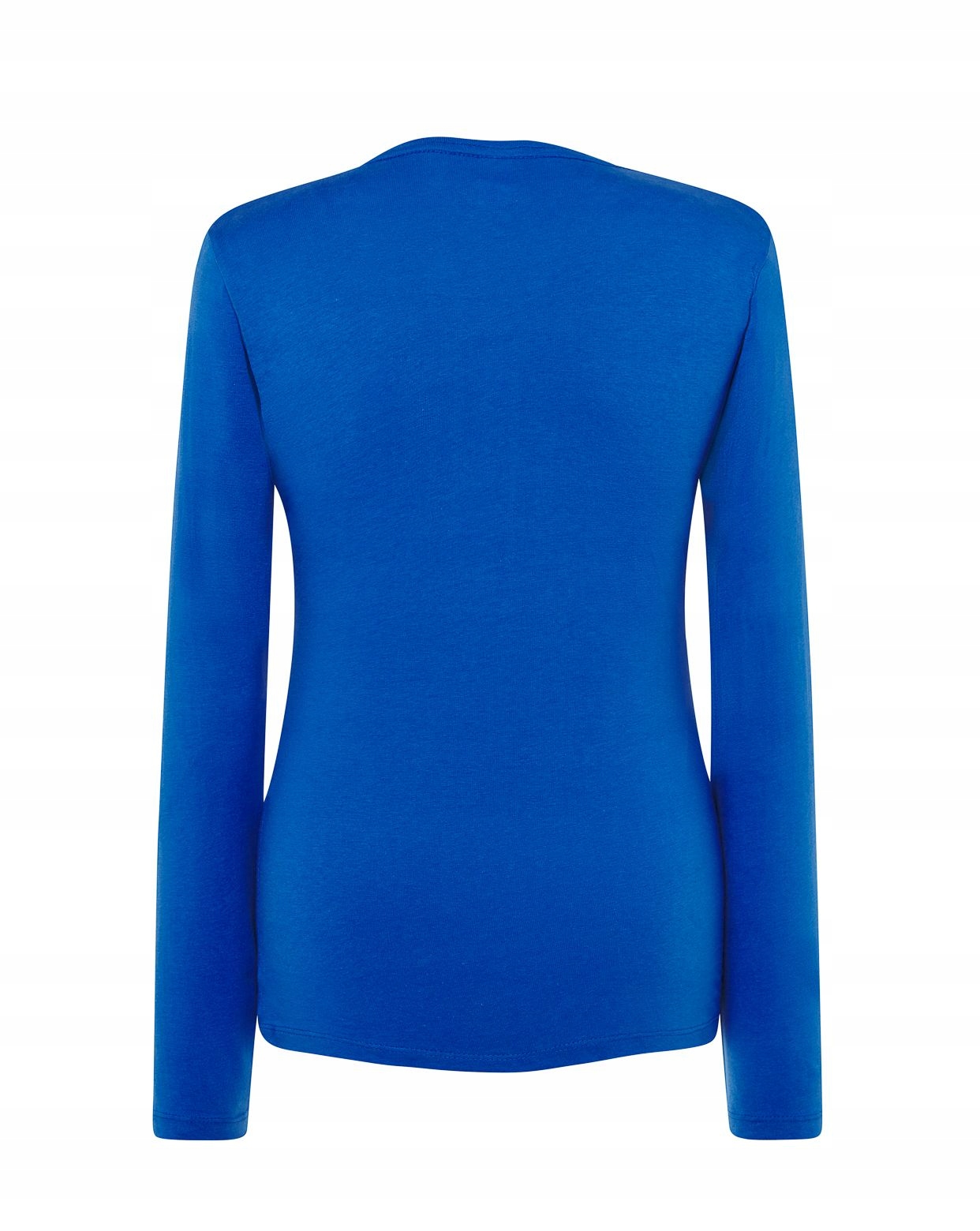 T-SHIRT DAMSKI JHK z długim rękawem XL nieb. RB Kolekcja REGULAR