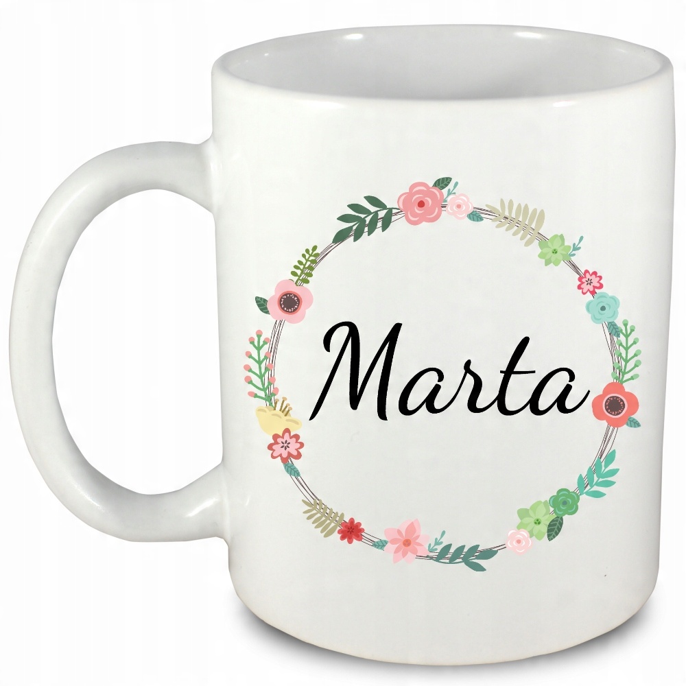

kubek z imieniem Marta, 3