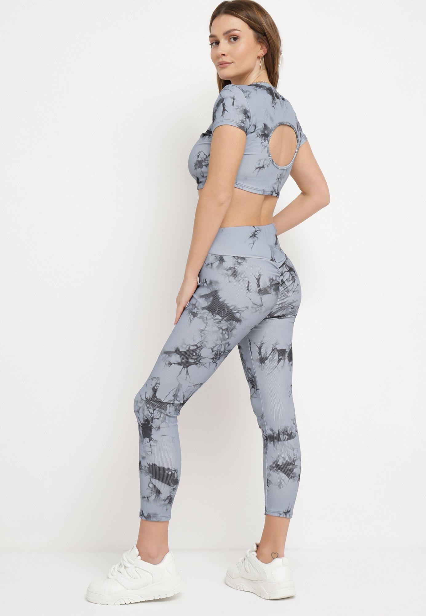 Born2Be Szary Komplet Sportowy damskie S/M Rozmiar S/M