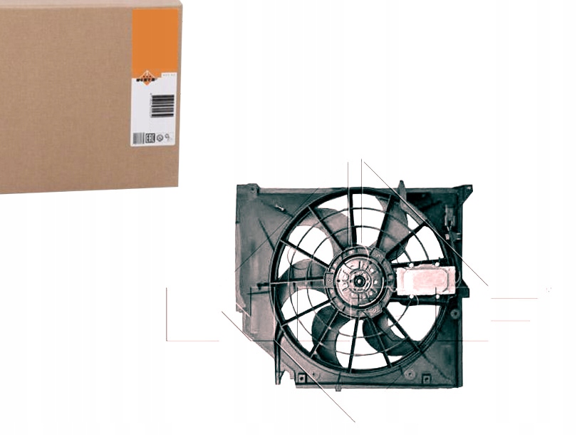 Ventilátor Chladiče Bmw 3 E46 Nrf