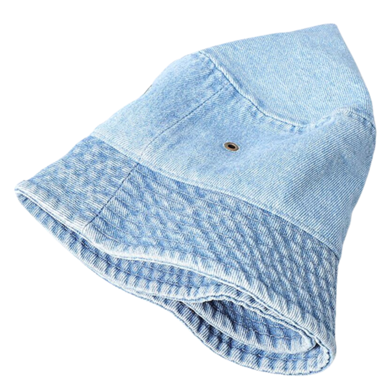 KAPELUSZ RYBACKI LATO BUCKET HAT CIENKI JEANS 58CM Marka inna