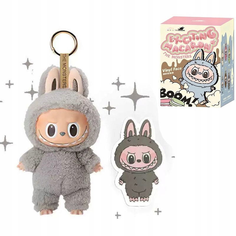 LABUBU EXCITING MACARON THE MONSTERS BRELOK PLUSZOWA MASKOTKA