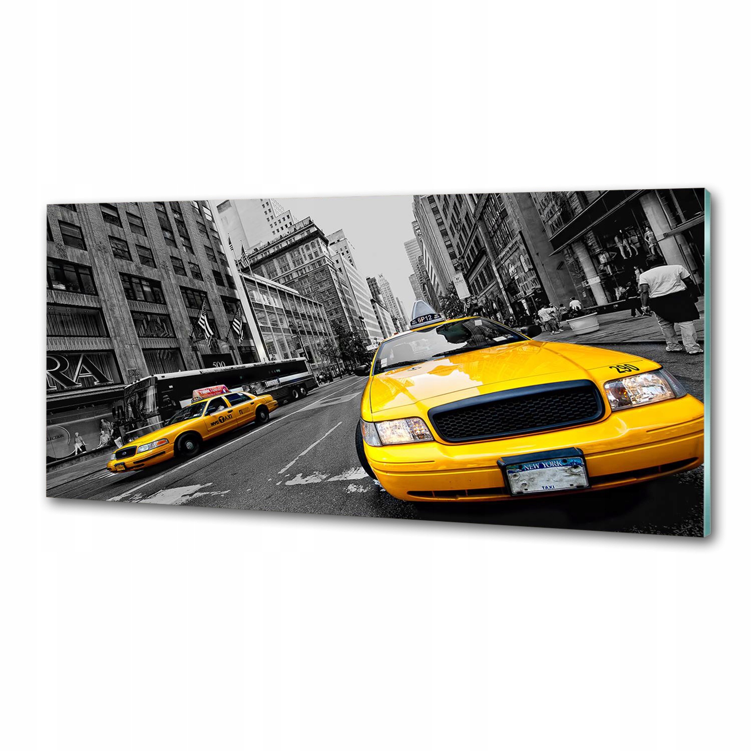 Panel do kuchyne Taxíky New York 125x50 Lepidlo
