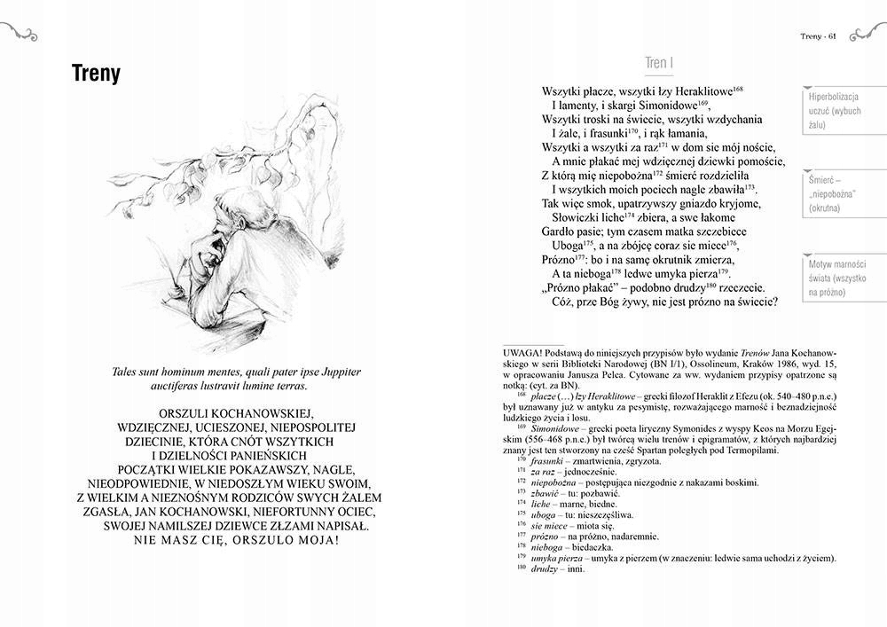 Fraszki, Pieśni, Treny, Psalmy Lektura Z Opracowaniem Jan Kochanowski Greg Autor Jan Kochanowski