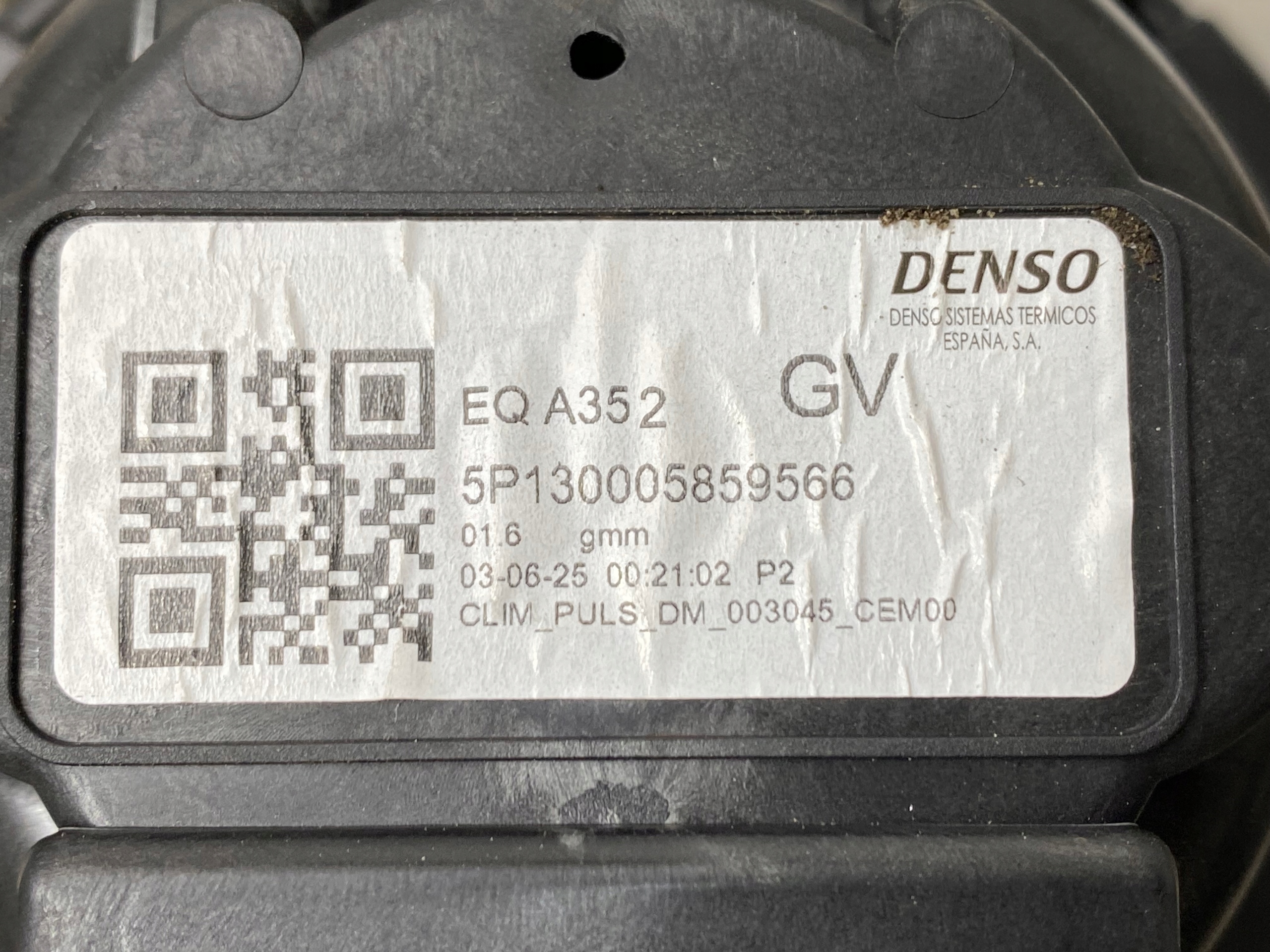 RIFTER BERLINGO IV 18-26 tOPENÍ klími ventilátor EQA352 OE