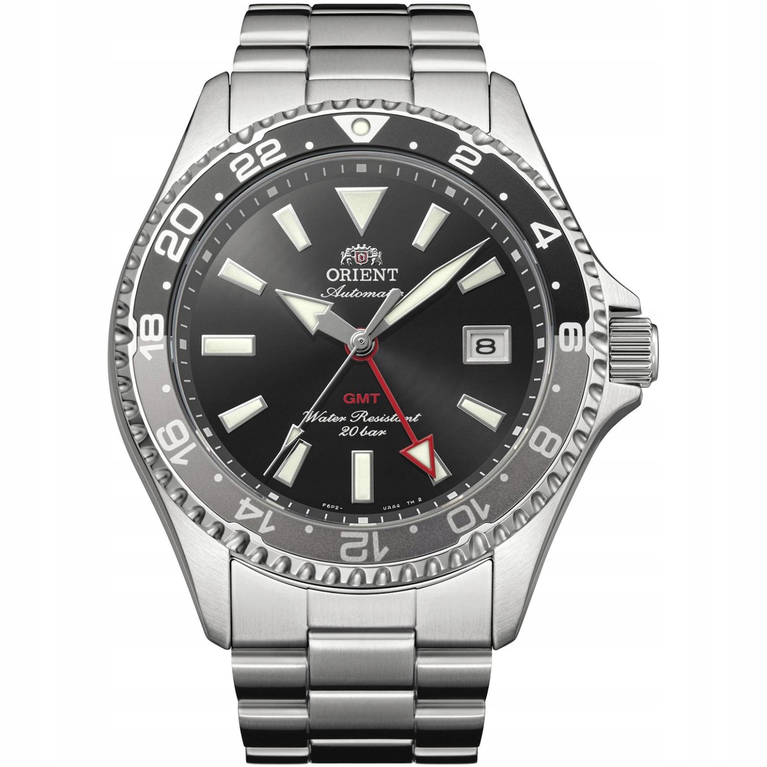 Pánské Hodinky Orient RA-BC0001B30B stříbrný náramek