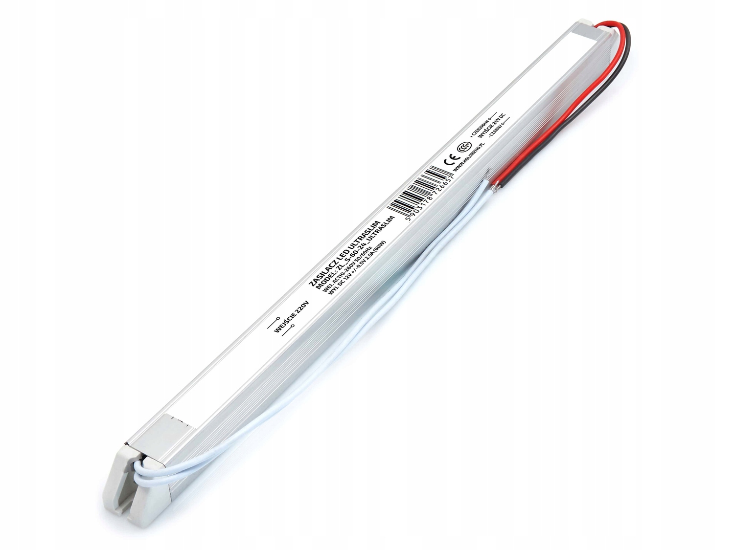 

Zasilacz Ultra Slim 24V 60W 2.5A IP20