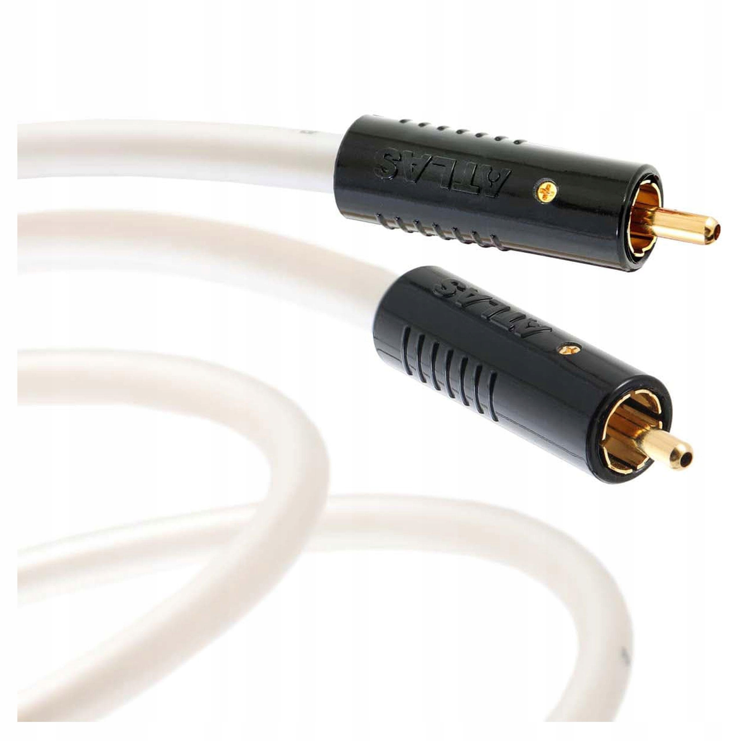 KABEL PRZEWÓD DO SUBWOOFERA ATLAS ELEMENT ACHROMATIC RCA-RCA 5m Marka Atlas