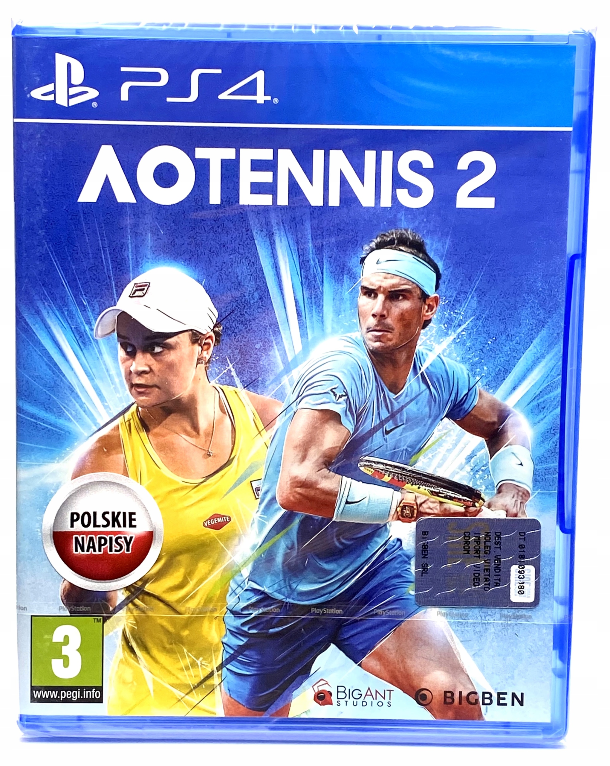 AO TENNIS 2 | NOWA | PS4 | PO POLSKU | PLAYSTATION 4 | AUSTRALIAN OPEN