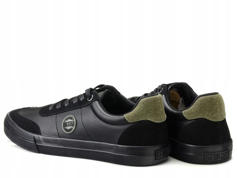Trampki męskie czarne niskie BIG STAR II174008 42 Wysokość niskie