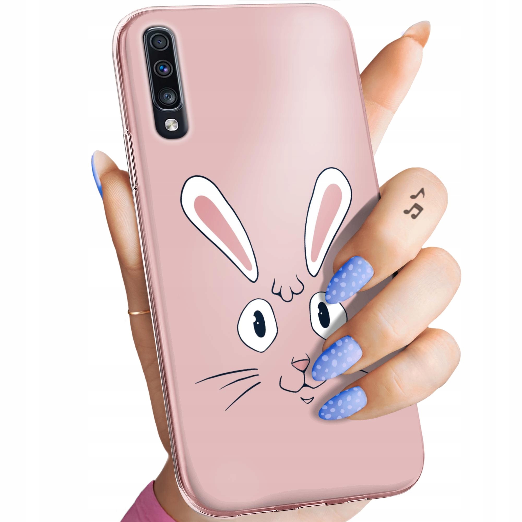 Etui Do Samsung Galaxy A70 A70S Królik Zając Bunny Obudowa Case