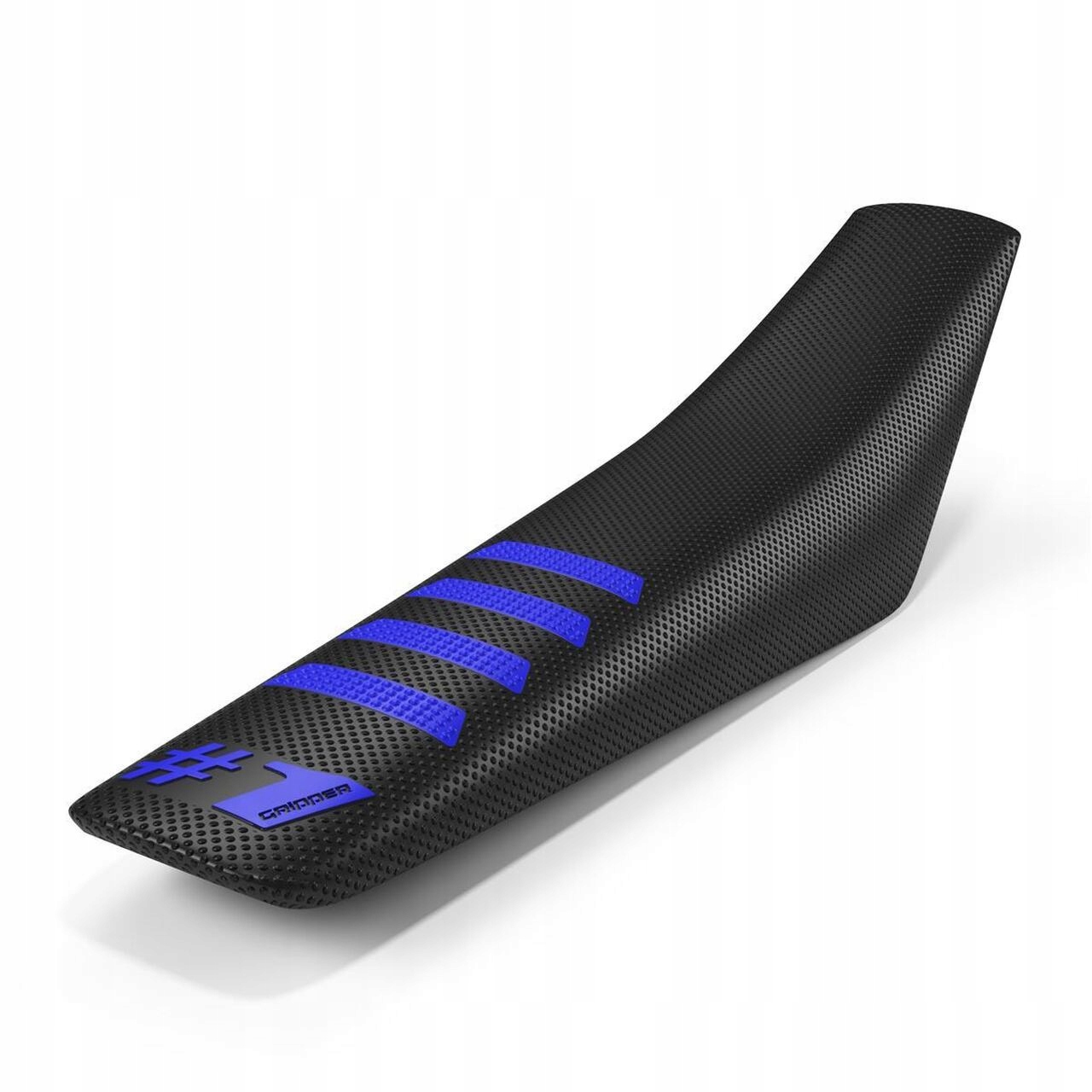 Poťah sedadla OneGripper Ribbed čierny/modrý