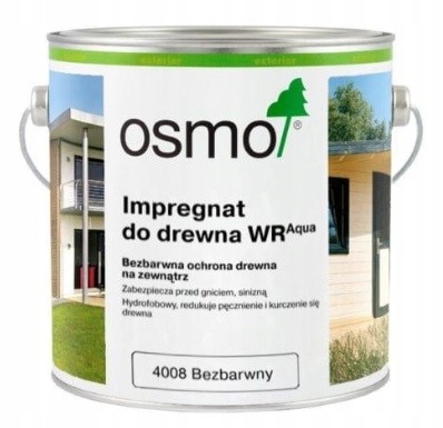 Vnější impregnační nátěr na dřevo Osmo Wr 0,75 l bezbarvý 4001