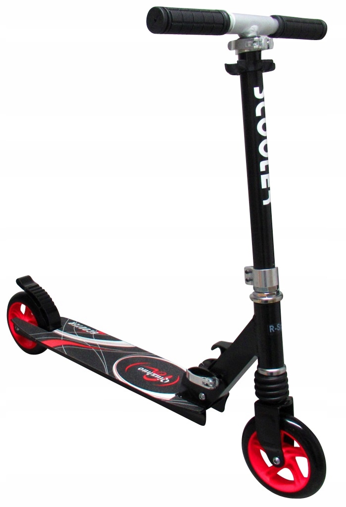 Duża Hulajnoga H7r Składana R-Sport 145mm do100 kg Rama Metalowa