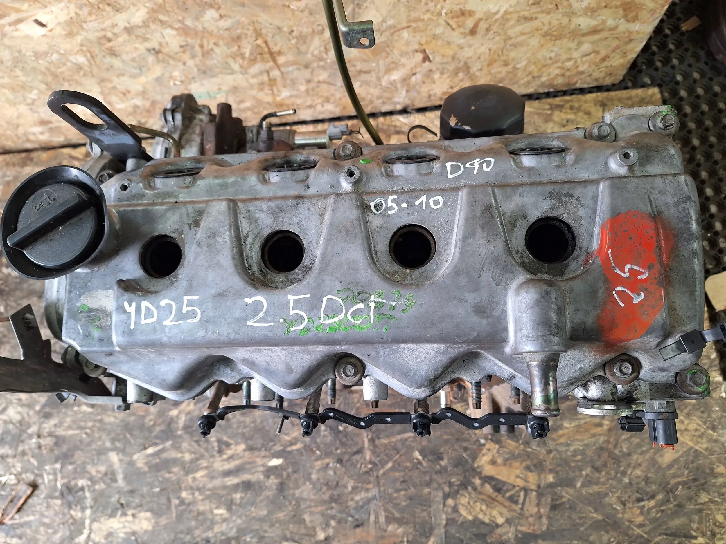 engine Nissan Navara D40 Pathfinder 2.5 DCi 05-09 YD25
